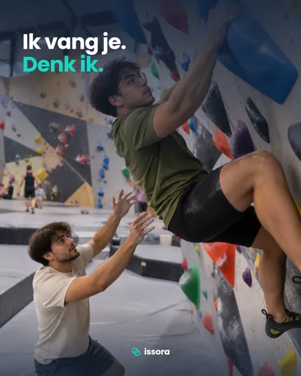 Instagram-post: Ik vang je. Denk ik.