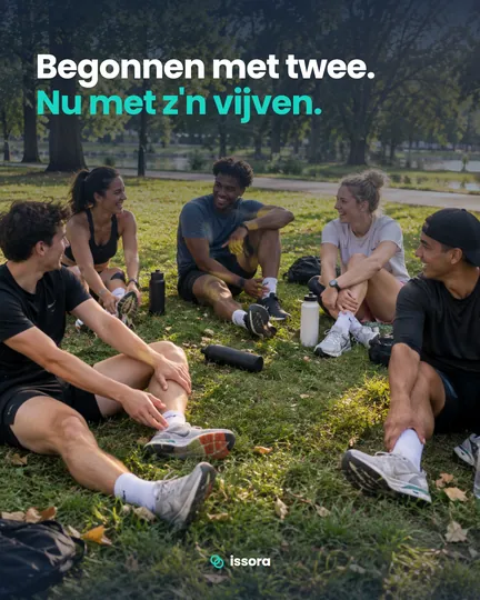 Instagram-post: Begonnen met twee. Nu met z'n vijven.